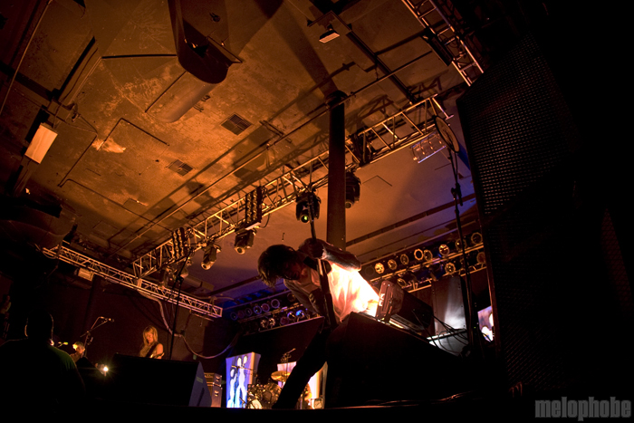 Sonic Youth at Roseland Theater, July 28, 2009. Photo by Lymay Iwasaki.