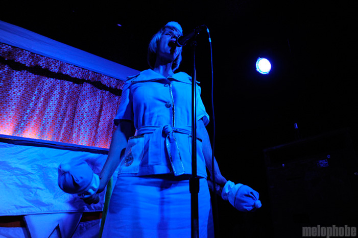 Quintron & Miss Pussycat at Berbati's Pan, July 29, 2009. Photo by Angel Priest.