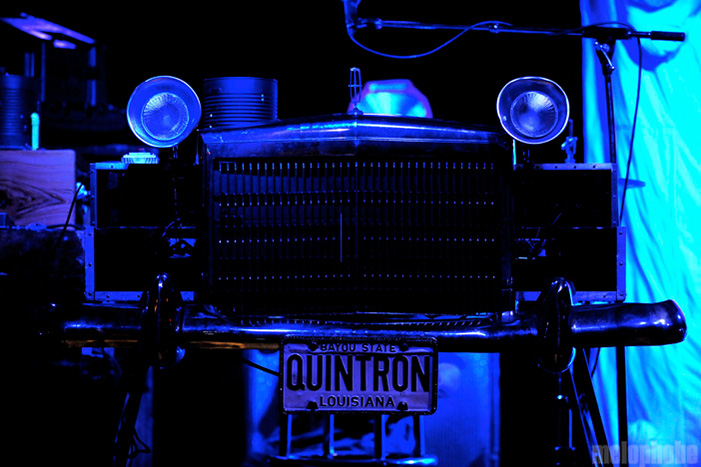 Quintron & Miss Pussycat at Berbati's Pan, July 29, 2009. Photo by Angel Priest.