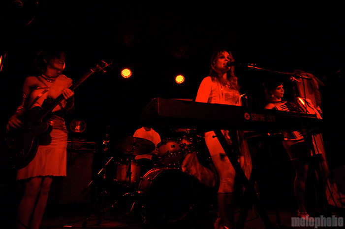 Sophe Lux at Berbati's Pan, July 29, 2009. Photo by Angel Priest.