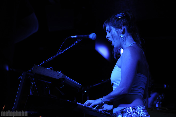 Sophe Lux at Berbati's Pan, July 29, 2009. Photo by Angel Priest.