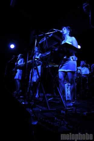 Sophe Lux at Berbati's Pan, July 29, 2009. Photo by Angel Priest.