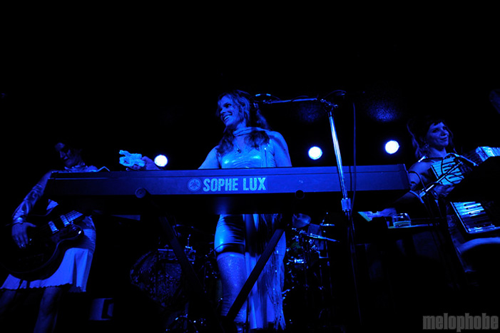 Sophe Lux at Berbati's Pan, July 29, 2009. Photo by Angel Priest.
