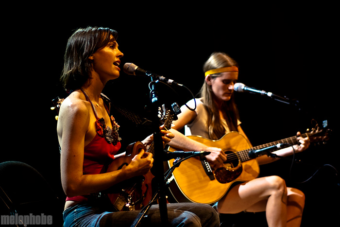 The Ditty Bops at Aladdin Theater, July 29, 2009. Photo by Bill Eckerson.