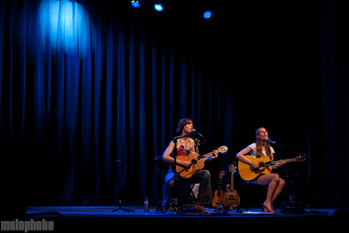 The Ditty Bops at Aladdin Theater, July 29, 2009. Photo by Bill Eckerson.