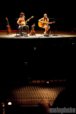 The Ditty Bops at Aladdin Theater, July 29, 2009. Photo by Bill Eckerson.
