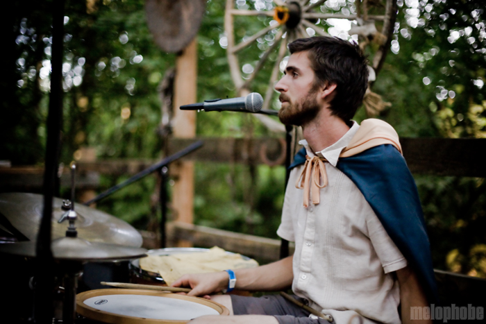 Breathe Owl Breathe at Pendarvis Farm, August 1, 2009. Photo by Ian McNeil and Steve Benoit.