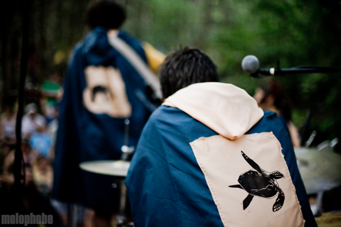Breathe Owl Breathe at Pendarvis Farm, August 1, 2009. Photo by Ian McNeil and Steve Benoit.