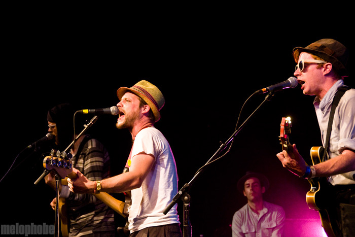 Dr. Dog at Pendarvis Farm, August 1, 2009. Photo by Ian McNeil and Steve Benoit.