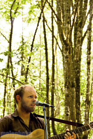 Horse Feathers at Pendarvis Farm, August 1, 2009. Photo by Ian McNeil and Steve Benoit.