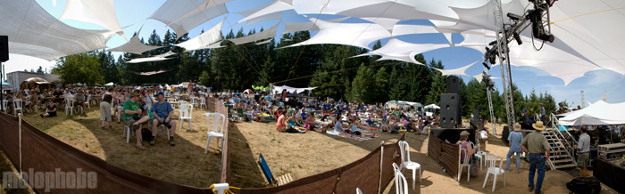 The Deep Dark Woods at Pendarvis Farm, August 1, 2009. Photo by Ian McNeil and Steve Benoit.