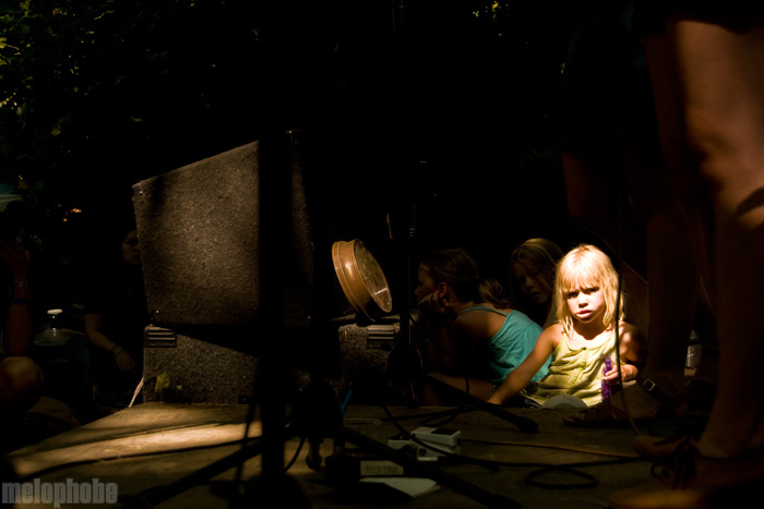 Alela Diane at Pendarvis Farm, August 1, 2009. Photo by Ian McNeil and Steve Benoit.