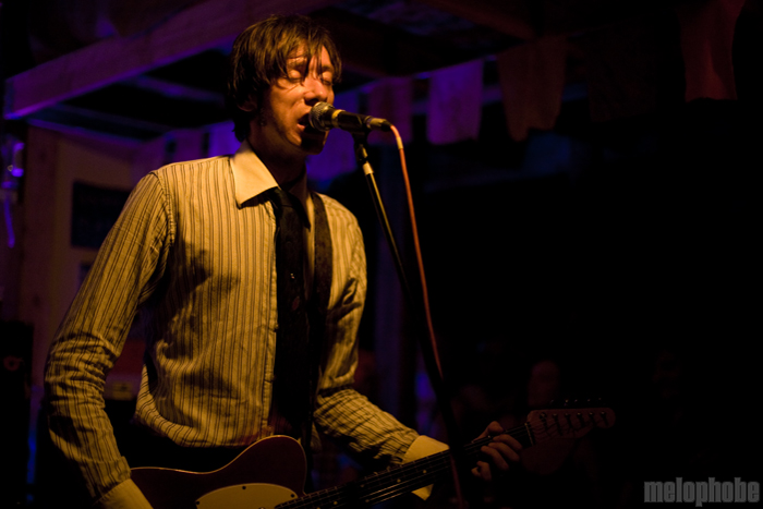 John Doe and the Sadies at Pendarvis Farm, August 1, 2009. Photo by Ian McNeil and Steve Benoit.
