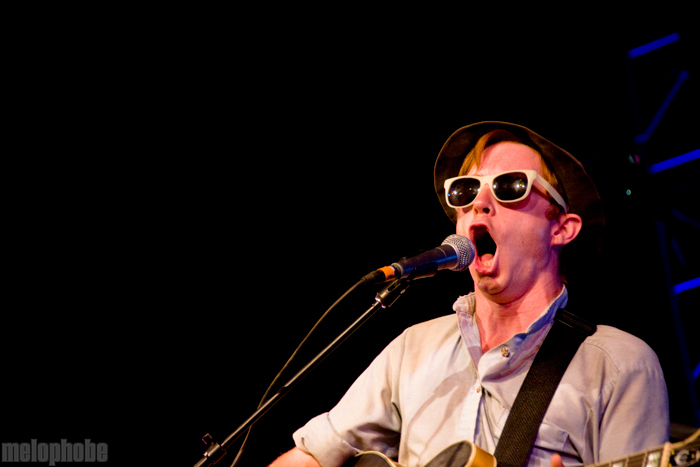 Dr. Dog at Pendarvis Farm, August 1, 2009. Photo by Ian McNeil and Steve Benoit.