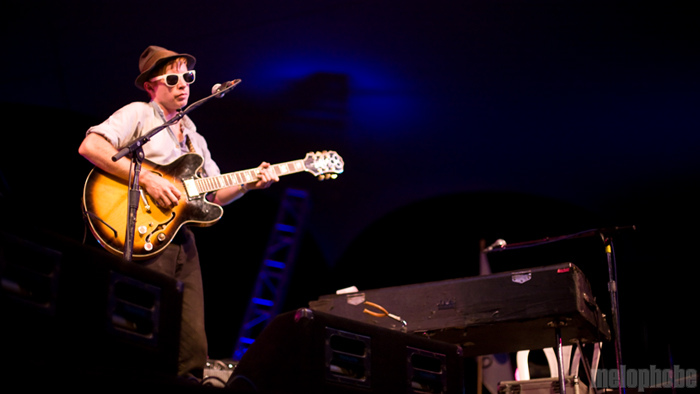 Dr. Dog at Pendarvis Farm, August 1, 2009. Photo by Ian McNeil and Steve Benoit.