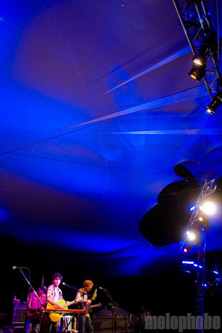 Blitzen Trapper at Pendarvis Farm, August 2, 2009. Photo by Ian McNeil and Steve Benoit.