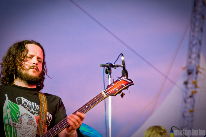 Blitzen Trapper at Pendarvis Farm, August 2, 2009. Photo by Ian McNeil and Steve Benoit.