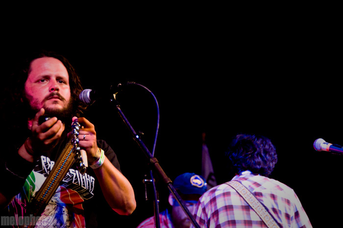 Blitzen Trapper at Pendarvis Farm, August 2, 2009. Photo by Ian McNeil and Steve Benoit.