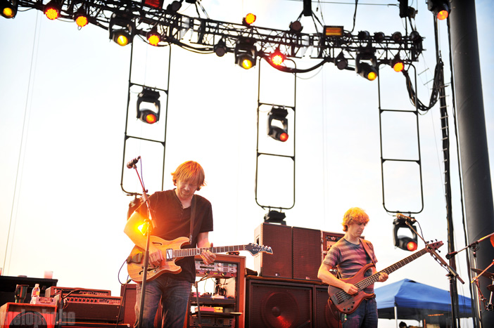 Phish at The Gorge Amphitheatre, August 7, 2009. Photo by Alice Falzone.