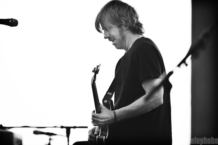 Phish at The Gorge Amphitheatre, August 7, 2009. Photo by Alice Falzone.