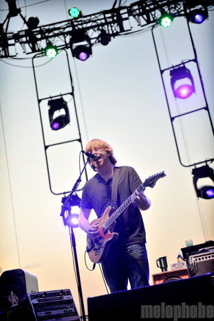 Phish at The Gorge Amphitheatre, August 7, 2009. Photo by Alice Falzone.