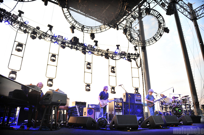 Phish at The Gorge Amphitheatre, August 7, 2009. Photo by Alice Falzone.
