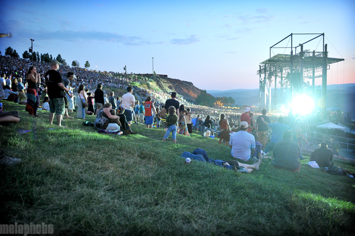 Phish at The Gorge Amphitheatre, August 7, 2009. Photo by Alice Falzone.