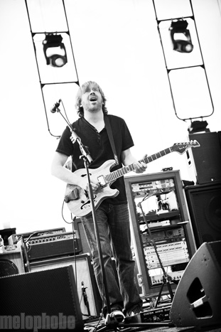Phish at The Gorge Amphitheatre, August 7, 2009. Photo by Alice Falzone.