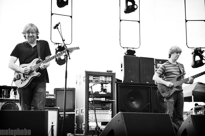 Phish at The Gorge Amphitheatre, August 7, 2009. Photo by Alice Falzone.