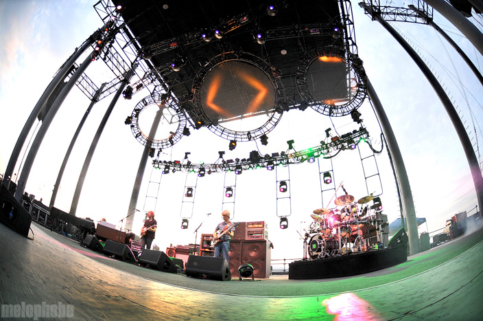 Phish at The Gorge Amphitheatre, August 7, 2009. Photo by Alice Falzone.