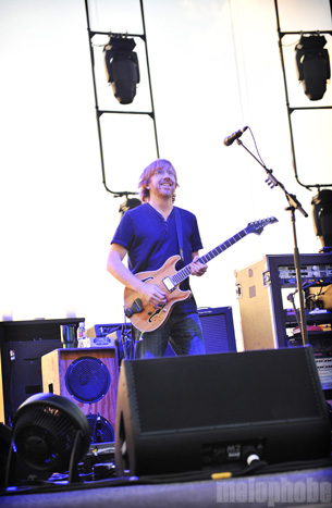 Phish at The Gorge Amphitheatre, August 7, 2009. Photo by Alice Falzone.