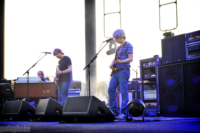 Phish at The Gorge Amphitheatre, August 7, 2009. Photo by Alice Falzone.