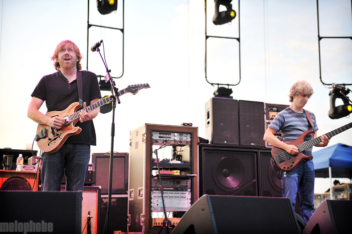Phish at The Gorge Amphitheatre, August 7, 2009. Photo by Alice Falzone.