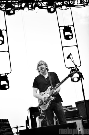 Phish at The Gorge Amphitheatre, August 7, 2009. Photo by Alice Falzone.