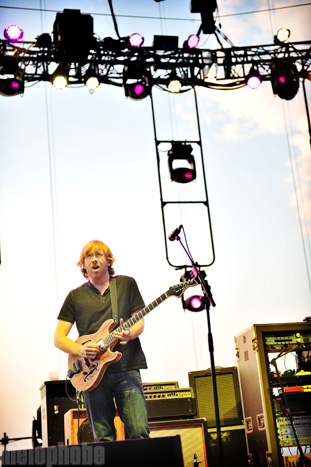 Phish at The Gorge Amphitheatre, August 7, 2009. Photo by Alice Falzone.