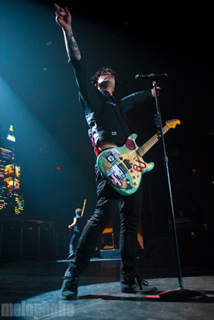 Green Day at AT&T Center, August 9, 2009. Photo by Denny Mack.