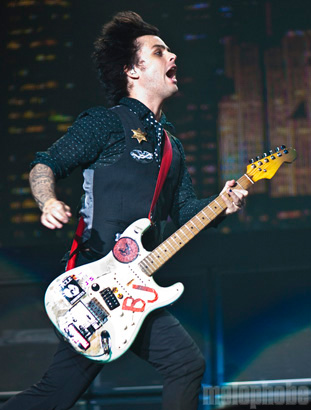 Green Day at AT&T Center, August 9, 2009. Photo by Denny Mack.
