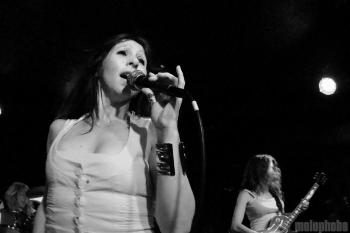 Zepparella at Berbati's Pan, August 9, 2009. Photo by Angel Priest.