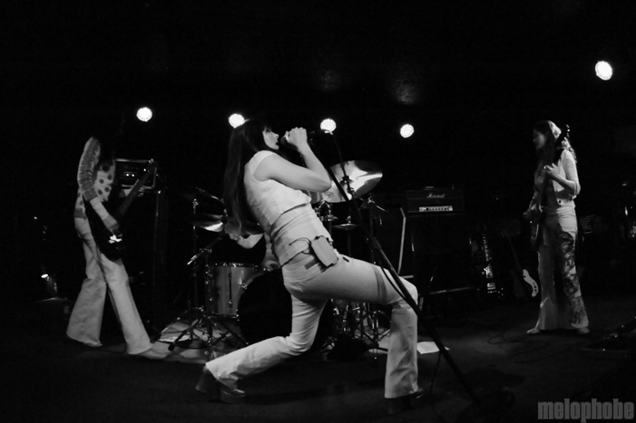 Zepparella at Berbati's Pan, August 9, 2009. Photo by Angel Priest.