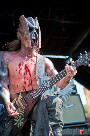 Behemoth at AT&T Center, August 14, 2009. Photo by Denny Mack.