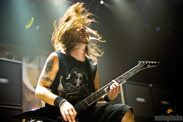 Bullet for My Valentine at AT&T Center, August 14, 2009. Photo by Denny Mack.