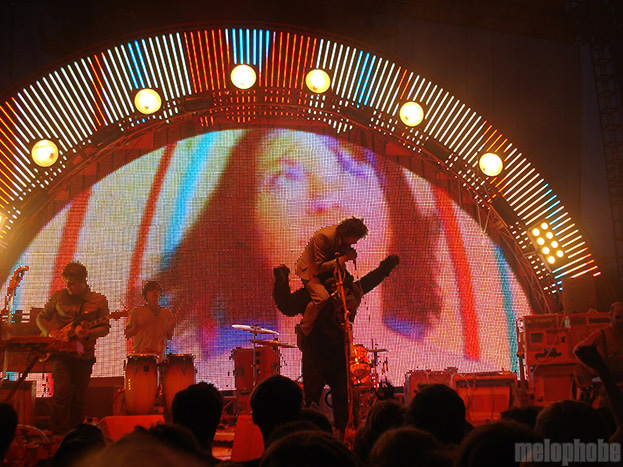 The Flaming Lips at Edgefield, August 20, 2009. Photo by Siri Overstreet.