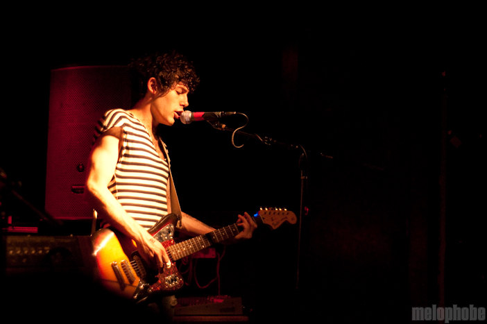 Cale Parks at Great Scott, August 26, 2009. Photo by Chris Barth.