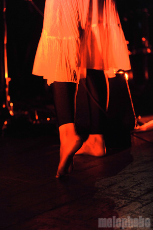 Bat for Lashes at Wonder Ballroom, August 27, 2009. Photo by Angel Priest.