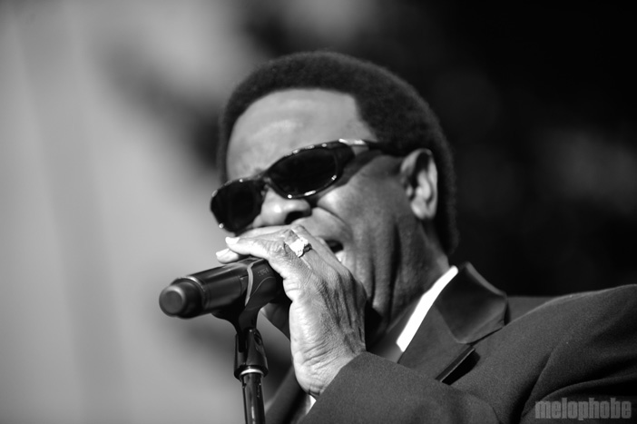 Al Green at Edgefield, August 28, 2009. Photo by Angel Priest.