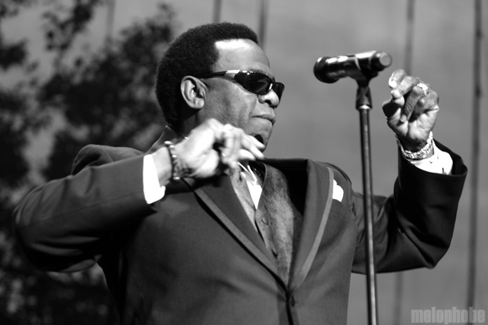 Al Green at Edgefield, August 28, 2009. Photo by Angel Priest.
