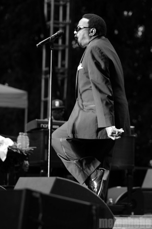Al Green at Edgefield, August 28, 2009. Photo by Angel Priest.