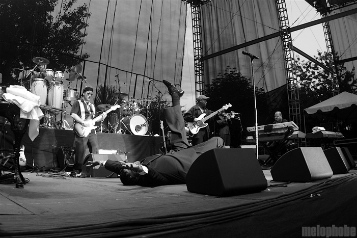Al Green at Edgefield, August 28, 2009. Photo by Angel Priest.