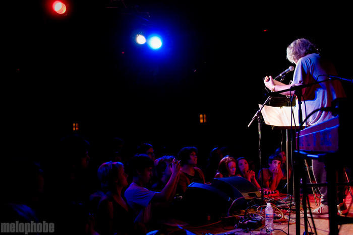 Daniel Johnston at Wonder Ballroom, September 3, 2009. Photo by Ian McNeil.