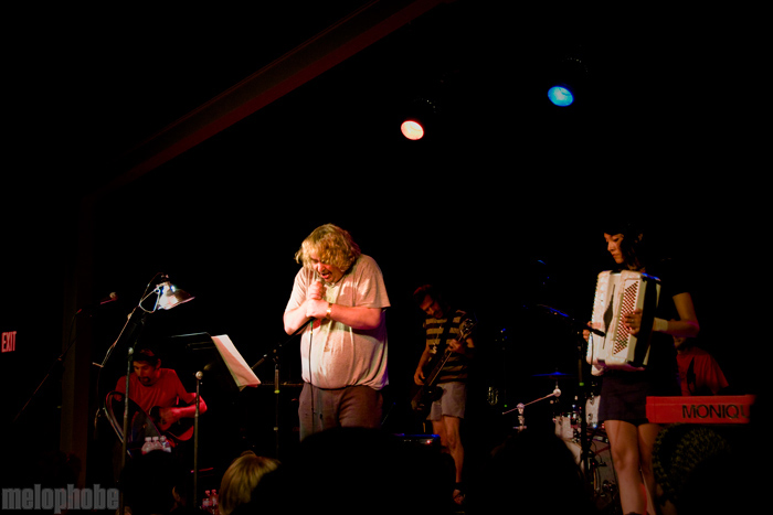 Daniel Johnston at Wonder Ballroom, September 3, 2009. Photo by Ian McNeil.